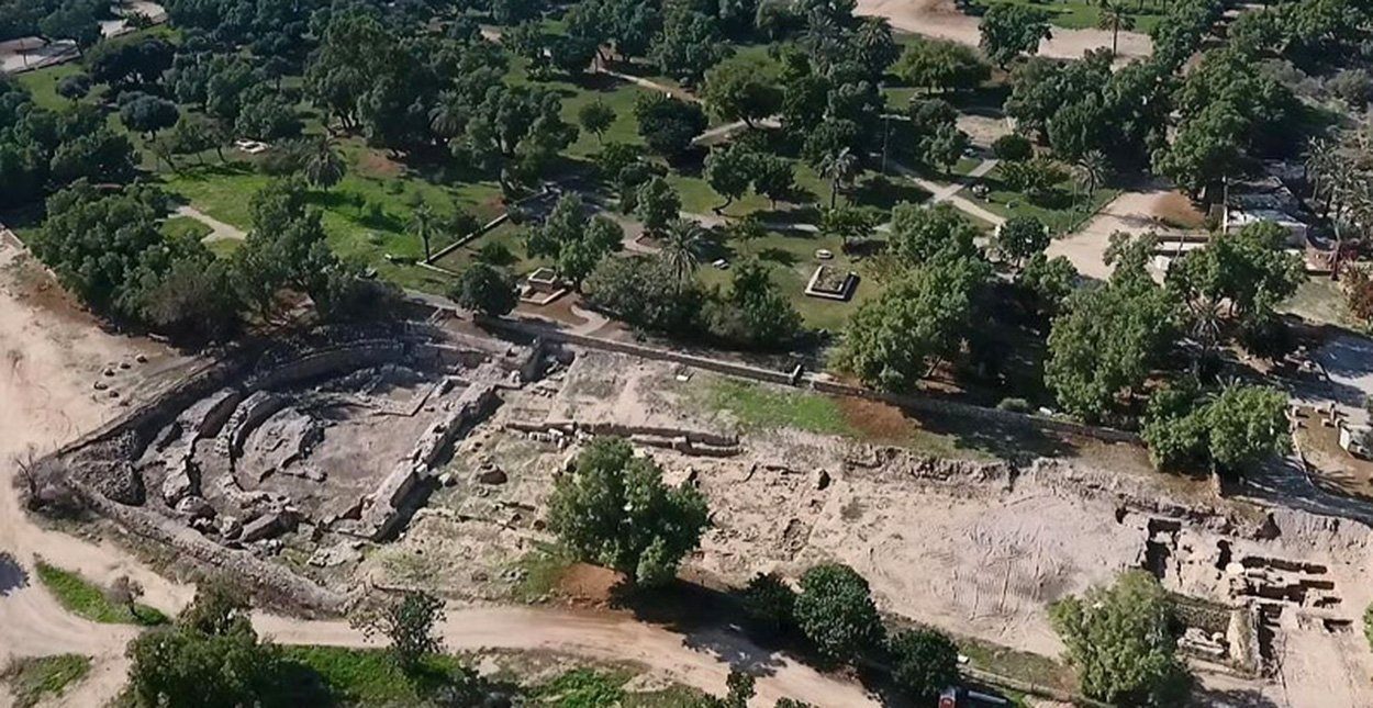2000 Jahre alte Basilika war einst die größte Israels
