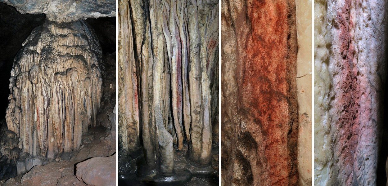 65.000 Jahre alte Neandertaler-Höhlenmalerei