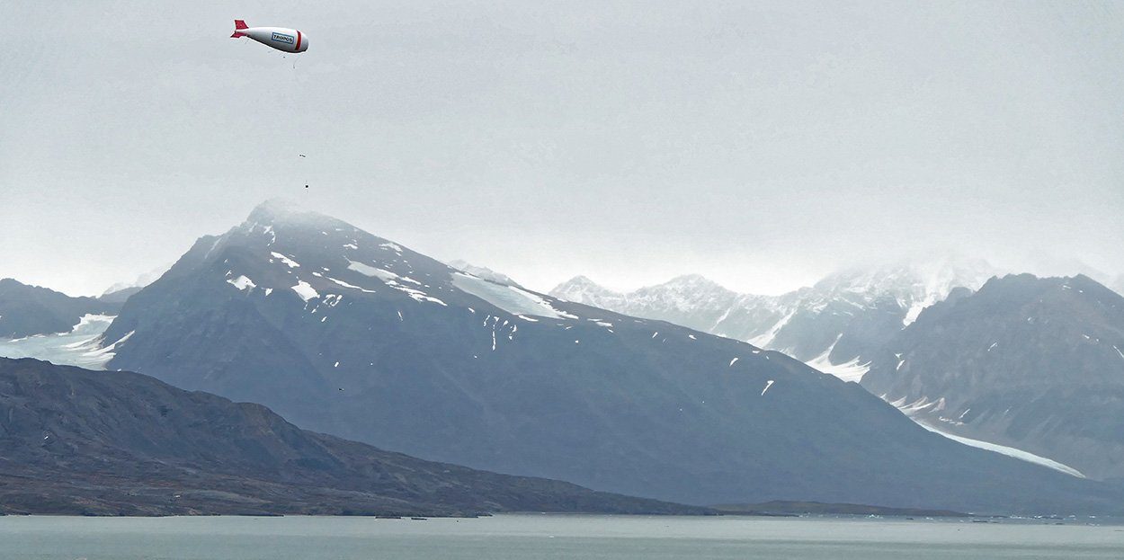 Arktische Klimaforschung mit dem Fesselballon