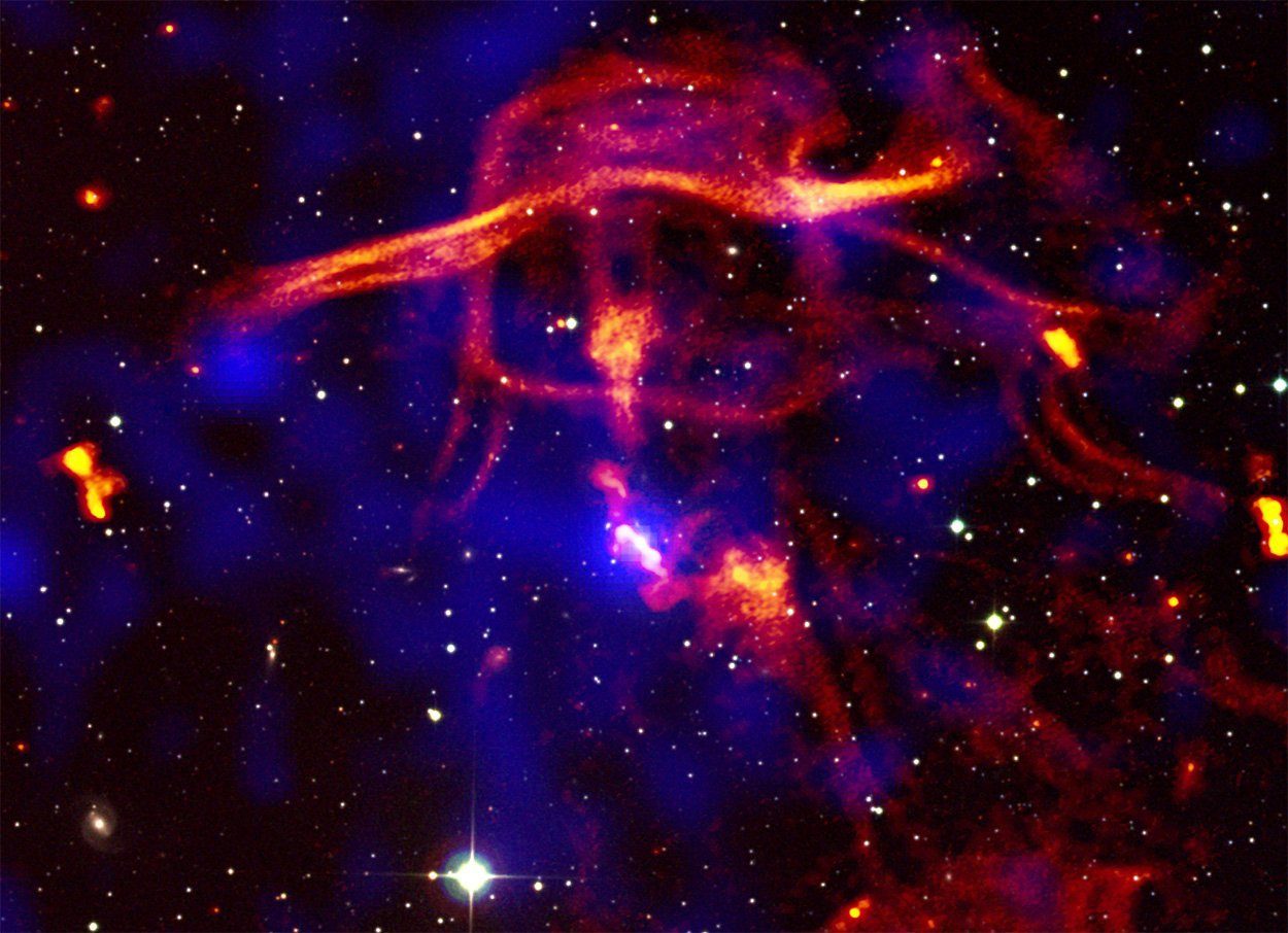Einblick in einen aktiven Galaxienkern
