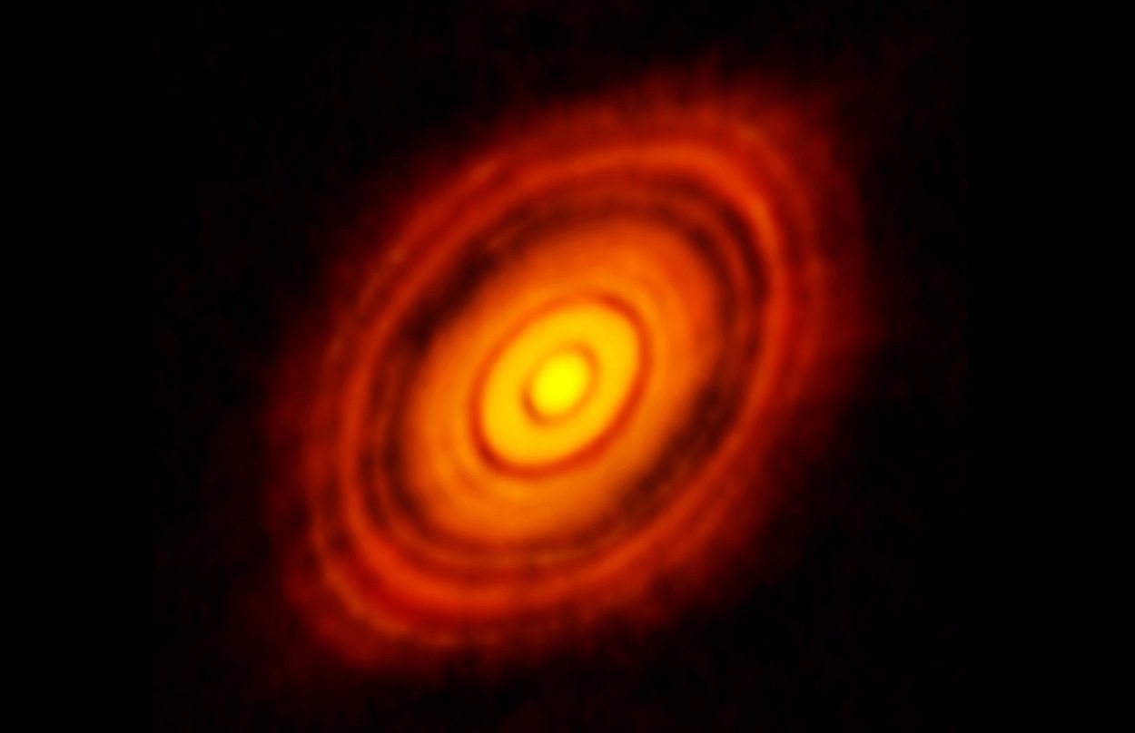Ringe erklären Struktur des Sonnensystems