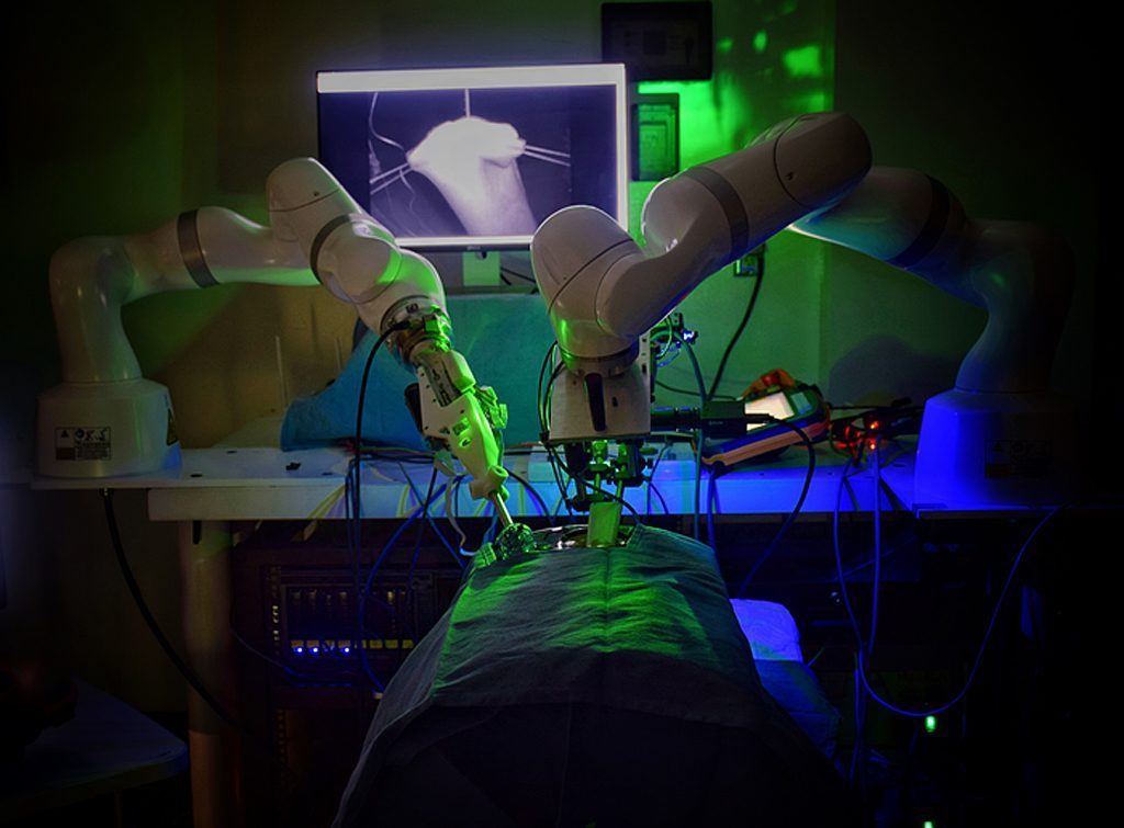 Roboter-OP ohne Hilfe