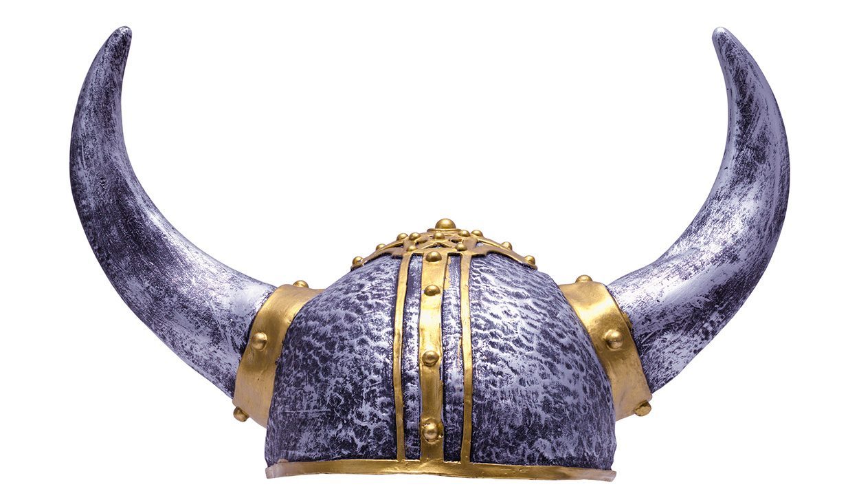 Welche Kultur erfand die gehörnten Helme?