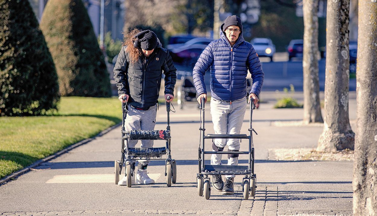 Elektrodenimplantat lässt Gelähmte gehen