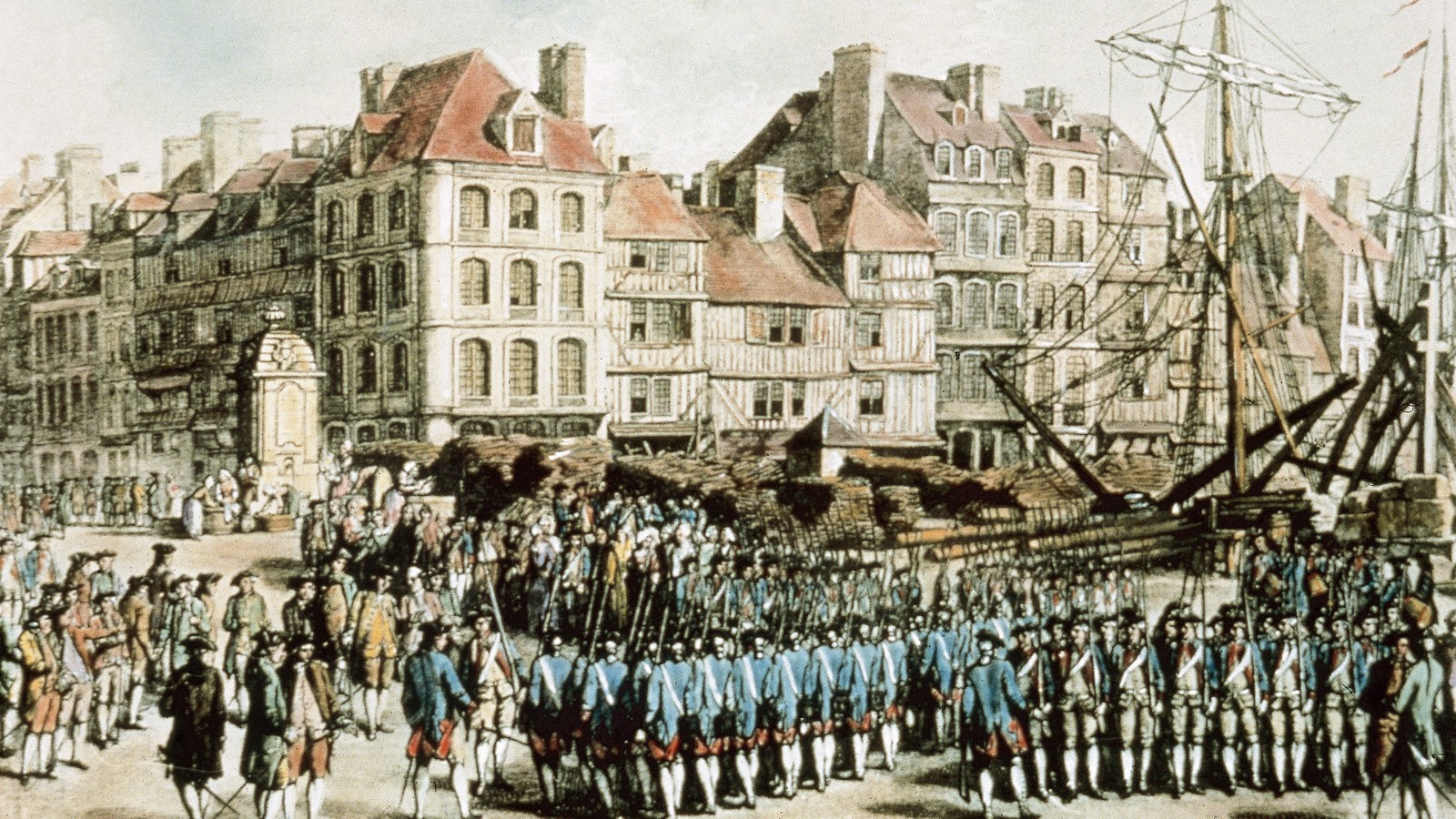 „Hessen“ im Kampf gegen Washingtons Armee