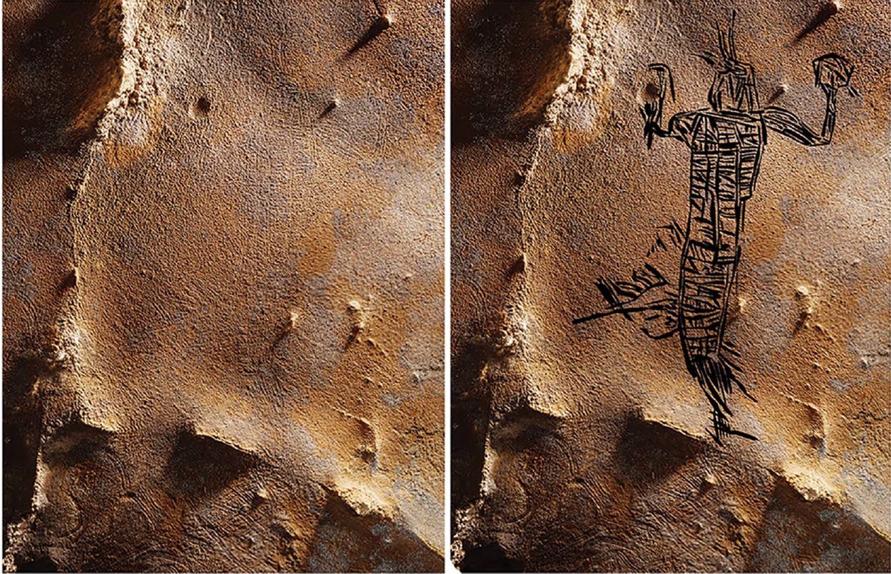 Größte Höhlenbilder Nordamerikas entdeckt