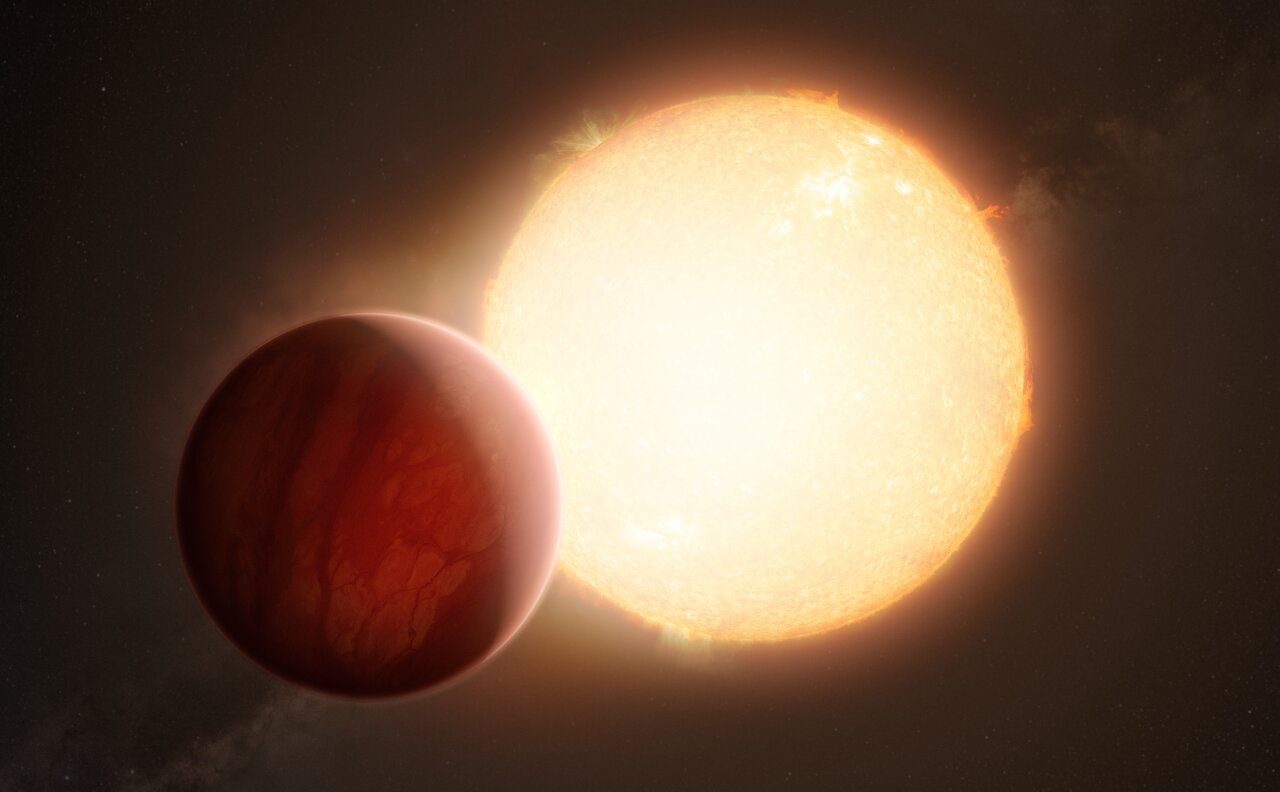 Erstaunlich Schweres in fernen Atmosphären