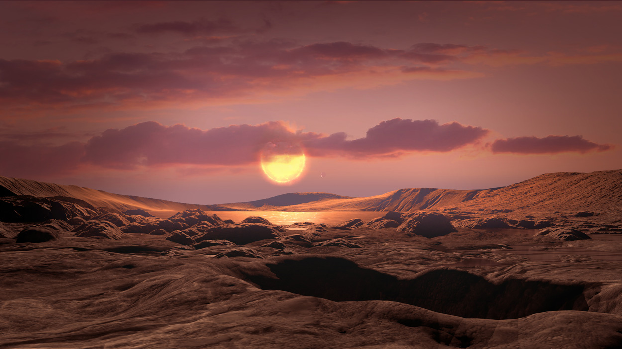 Naher erdgroßer Exoplanet könnte lebensfreundlich sein