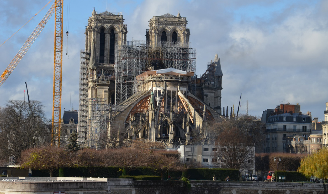 Notre-Dame ist früheste Kathedrale mit Eisenverstärkung