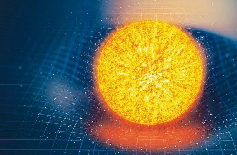 Lichtkrümmung als Sternenwaage