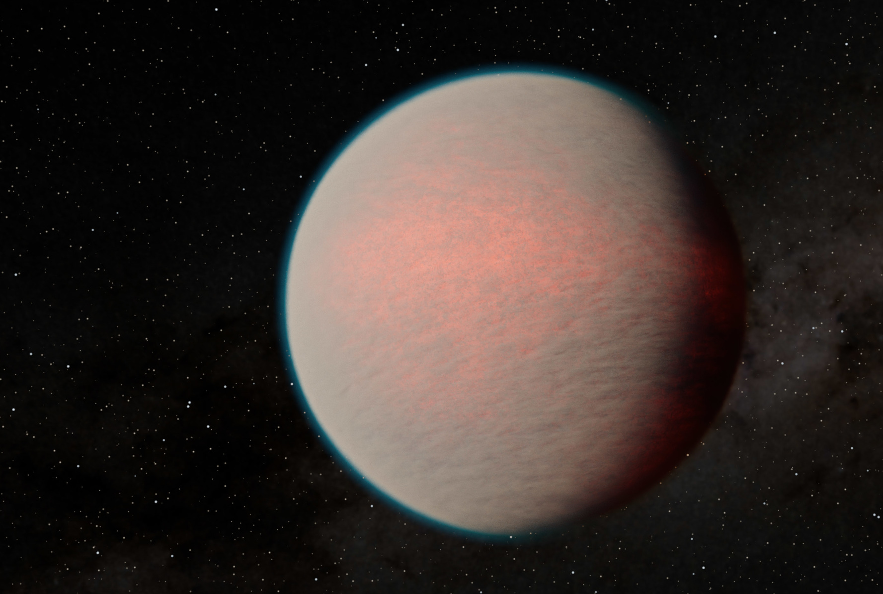 Einblick in einen „spiegelnden“ Exoplaneten