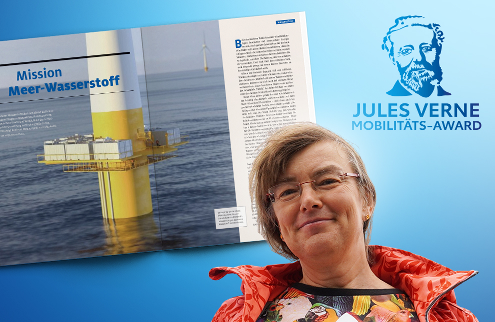 Auszeichnung für „Mission Meer-Wasserstoff“