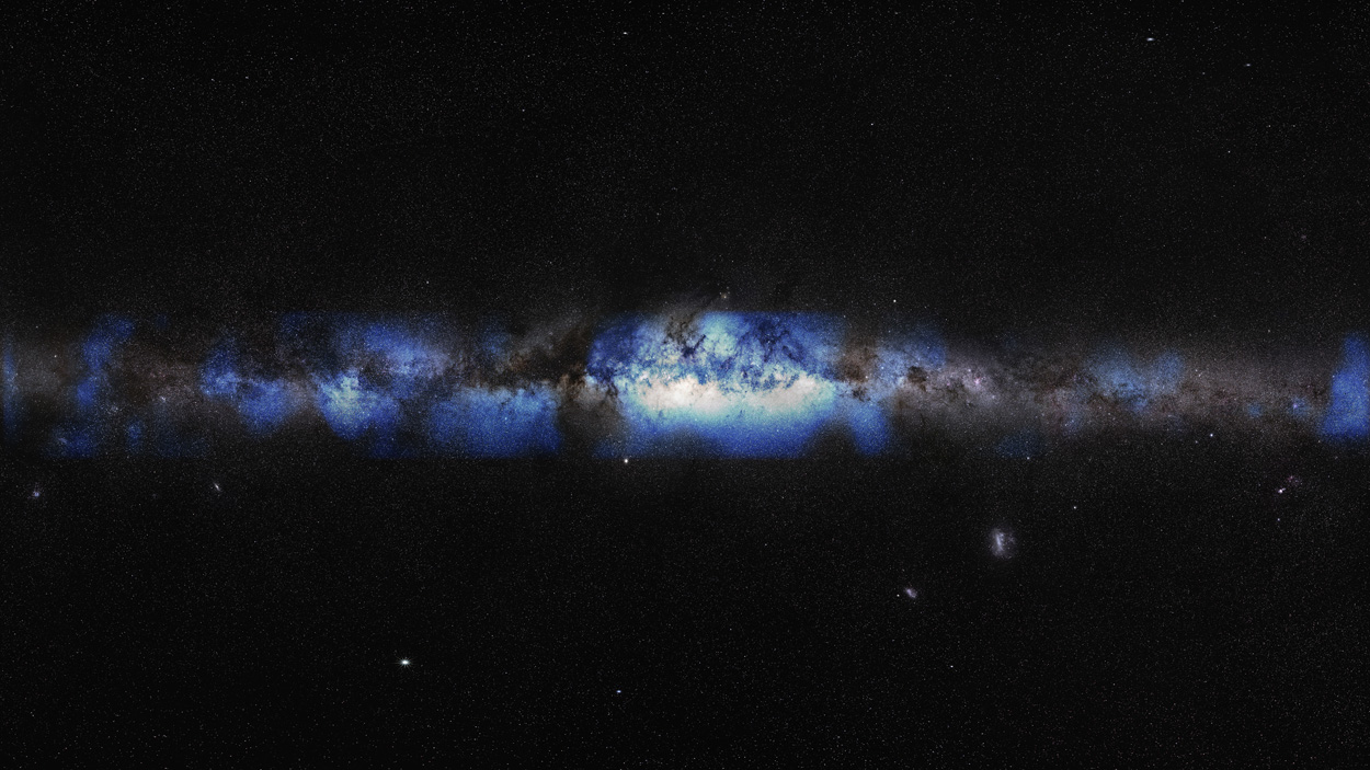 Eine Neutrino-Karte der Milchstraße