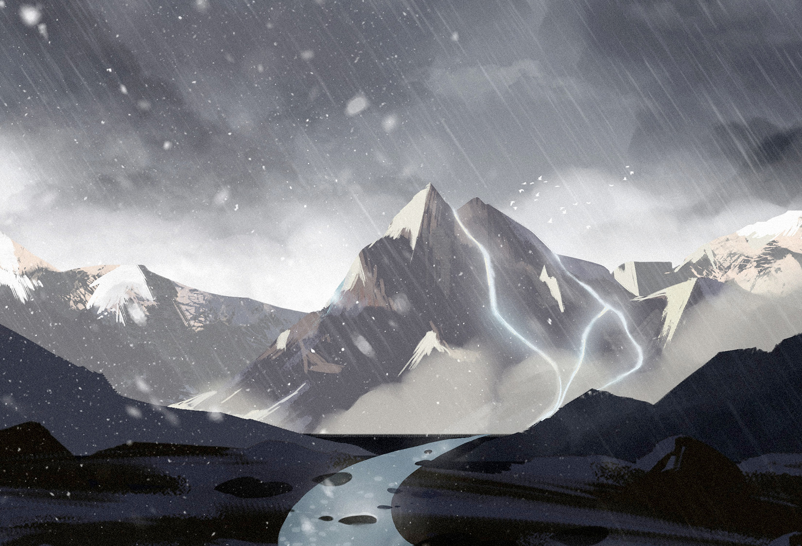 Gefahr durch mehr Regen statt Schnee