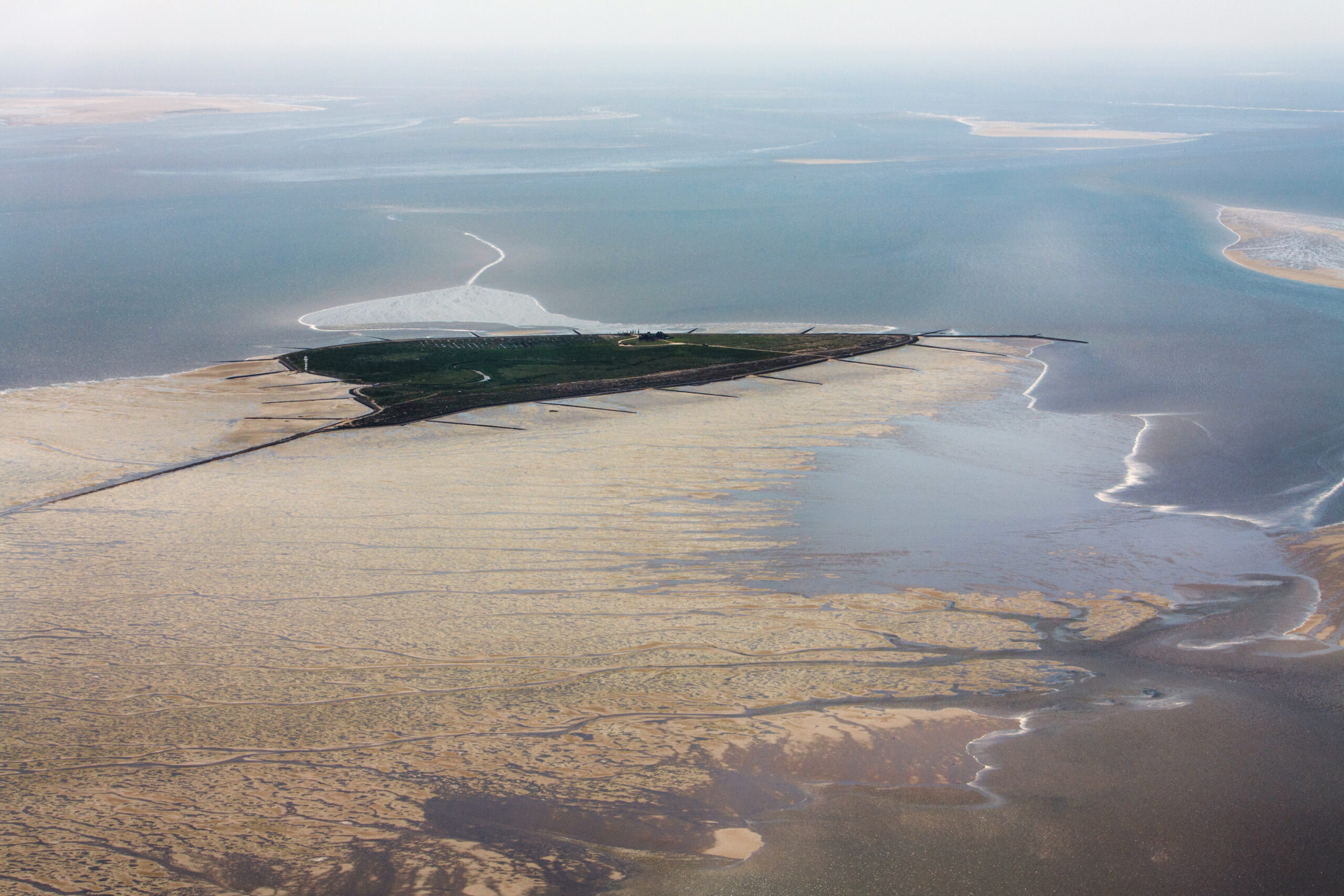 Versunkene Stadt im Wattenmeer