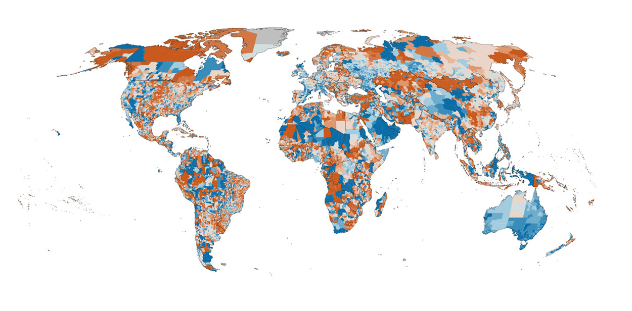 Globale Migrationsmuster kartiert