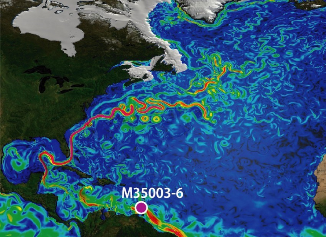 Karibisches Salzwasser ist mit unserem Klima verknüpft