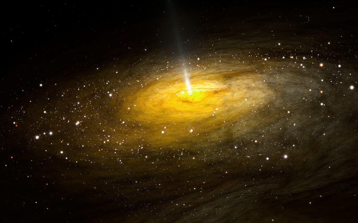 Astronomen finden ältestes Schwarzes Loch