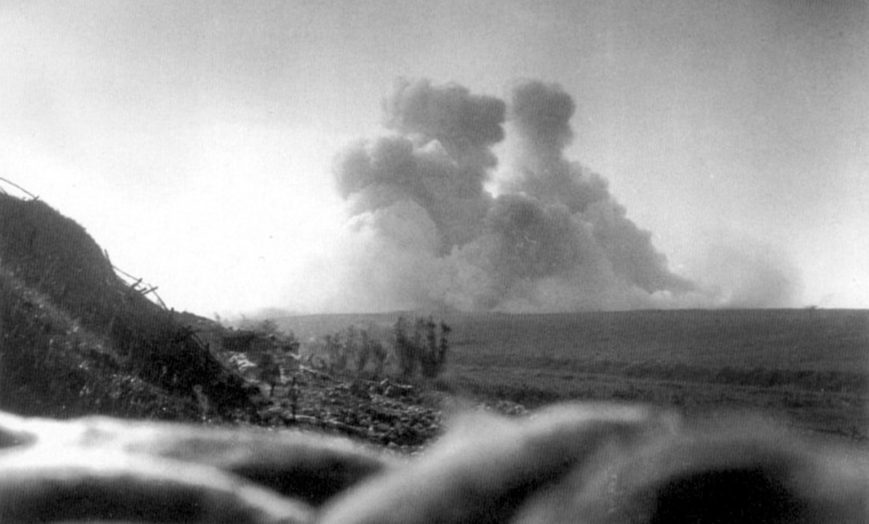 Der explosive Beginn der Schlacht an der Somme