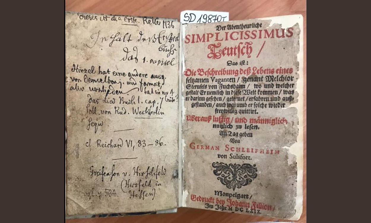 Verschollene Bücher aus der Grimm'schen Privatbibliothek