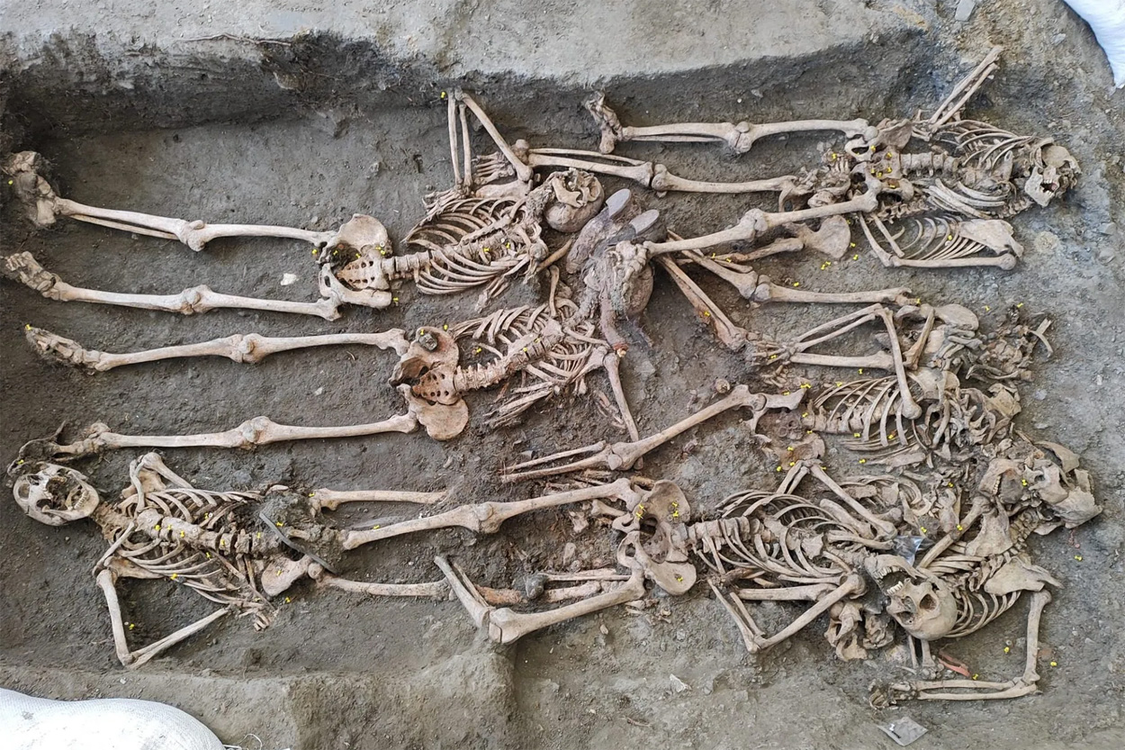 Massengrab mit Hinrichtungsopfern identifiziert