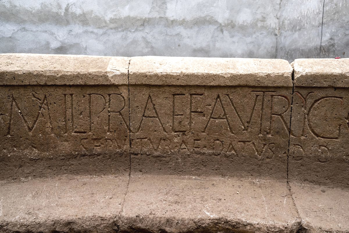 Interessante Grabinschrift in Pompeji entdeckt