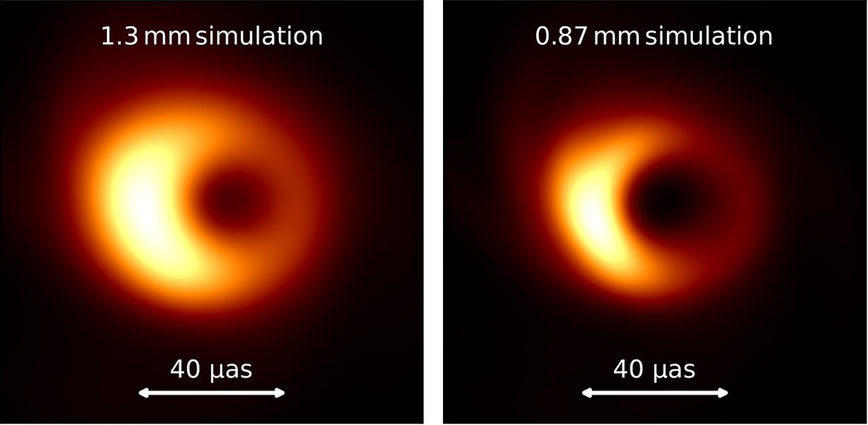 Event-Horizon-Teleskop sieht jetzt schärfer