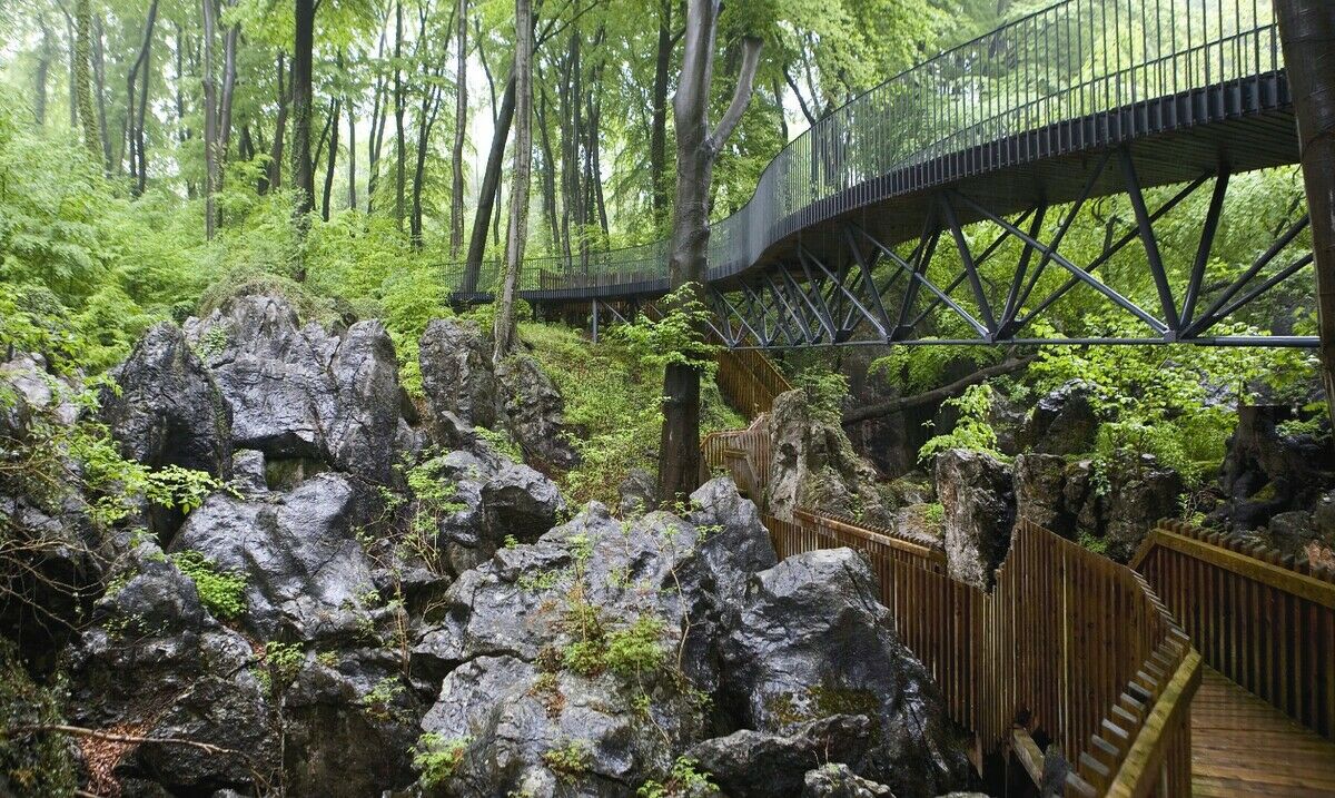 Ein Meer aus Felsen