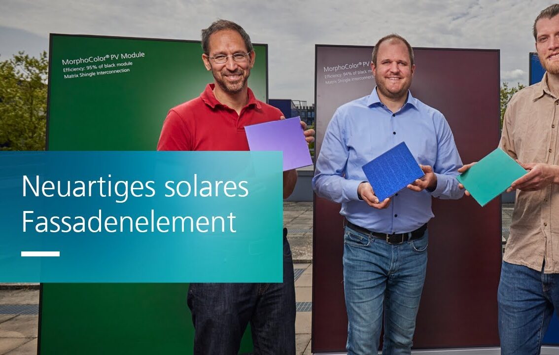Solarstrom aus Fassadenelementen
