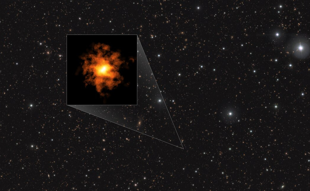 Überraschend "frühreife" Galaxie entdeckt