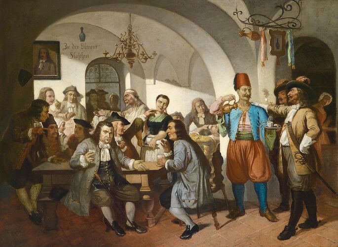 Beginn der Kaffeehaus-Kultur