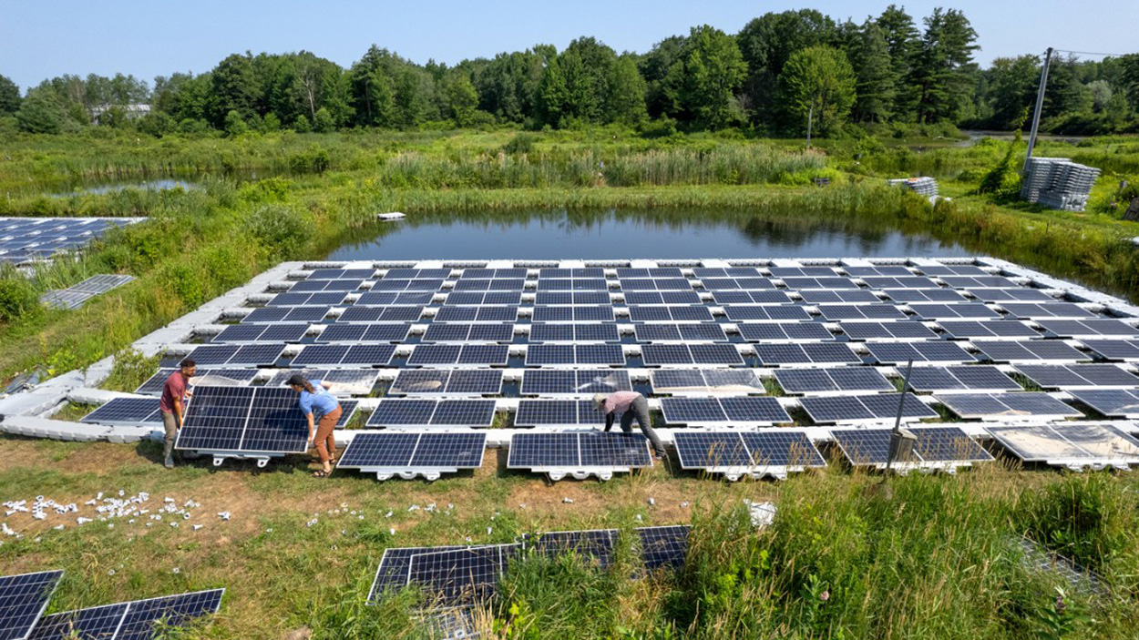 Die Schattenseite schwimmender Solaranlagen