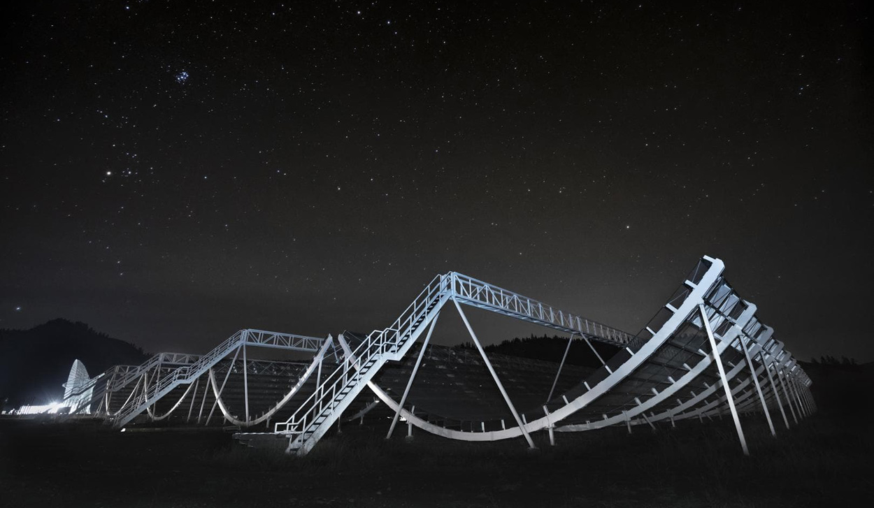 Ein Fast Radioburst mit ungewöhnlichem Ursprung