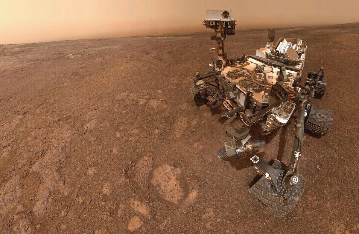Moos auf dem Mars