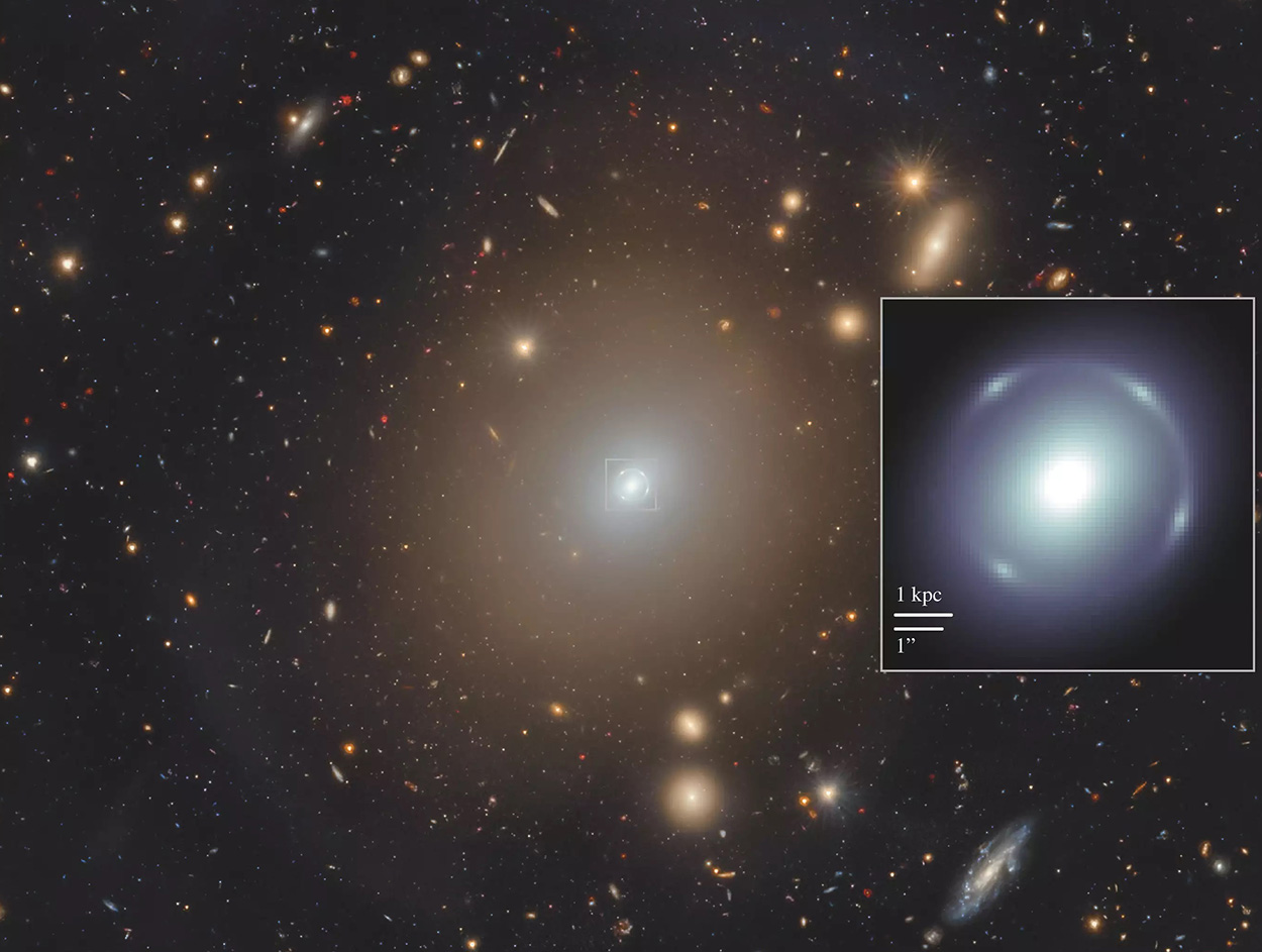 Weltraumteleskop Euclid zeigt Einstein-Ring