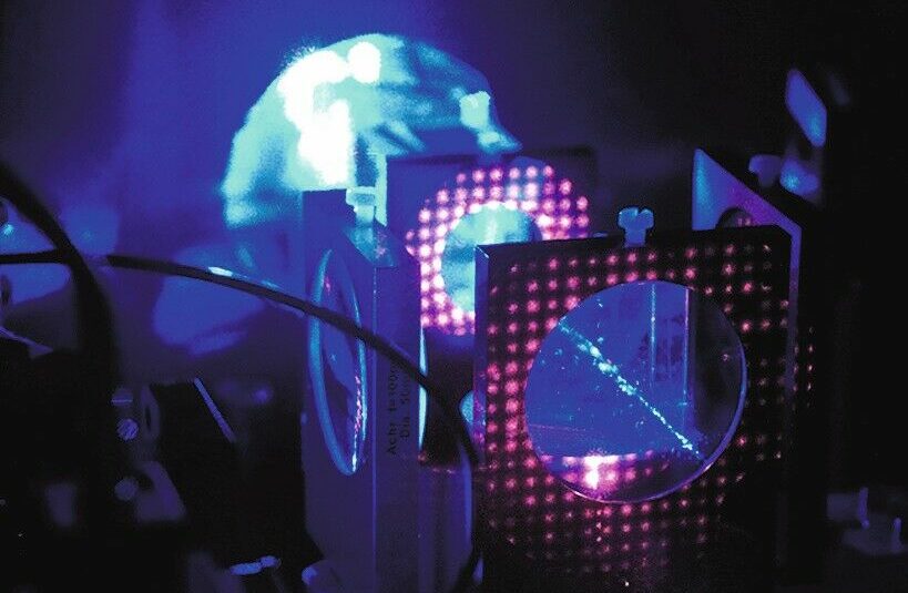 Schwebende Atome als Magnetsensoren