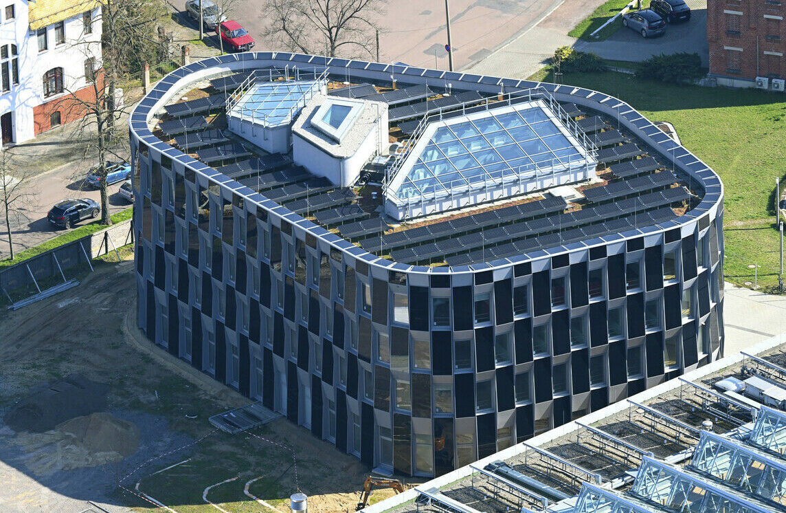 Gewitzte Gebäudehüllen