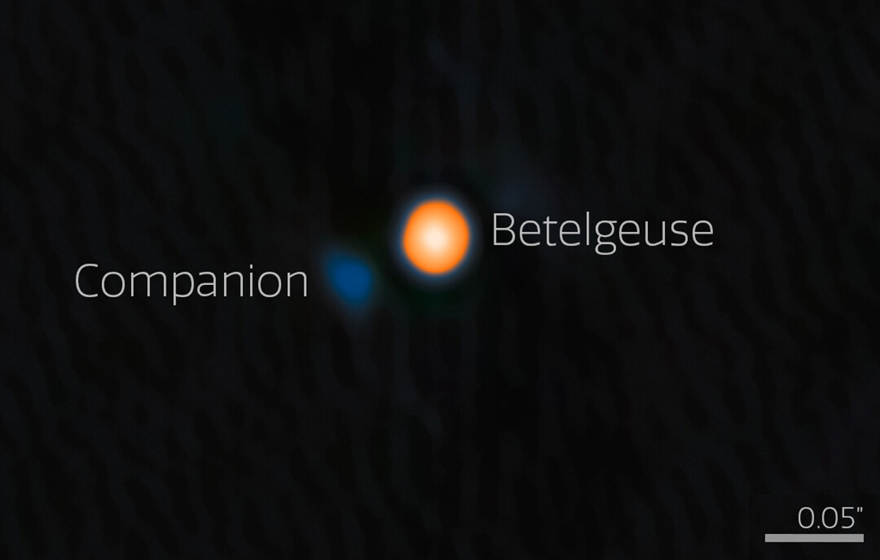 Astronomen finden Begleitstern von Beteigeuze