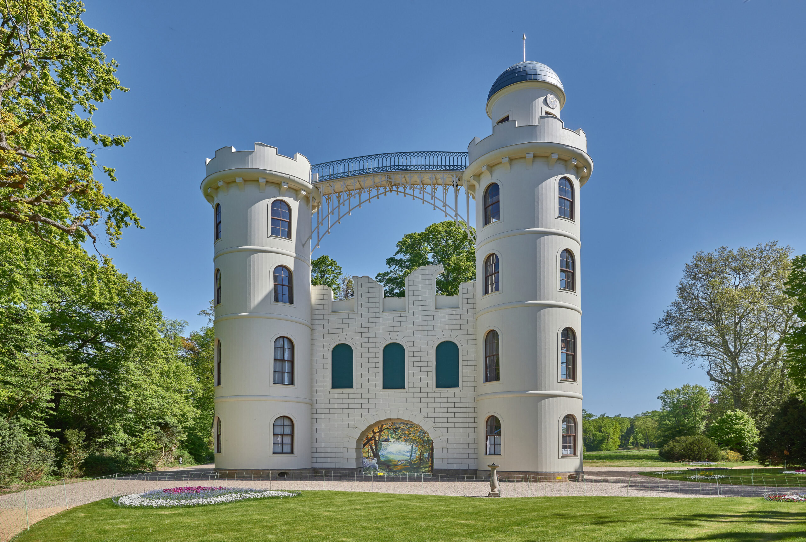 Lustschloss kann wieder besichtigt werden