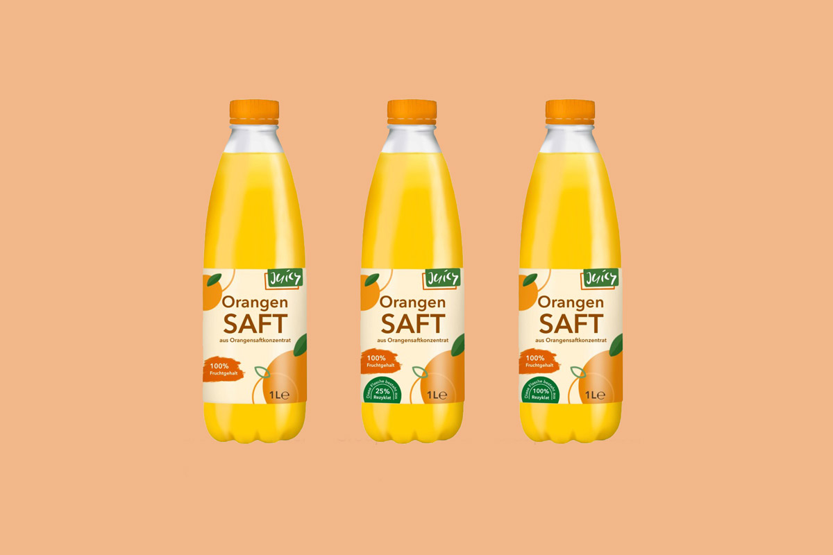 Recycelte Verpackung macht Orangensaft hochwertiger