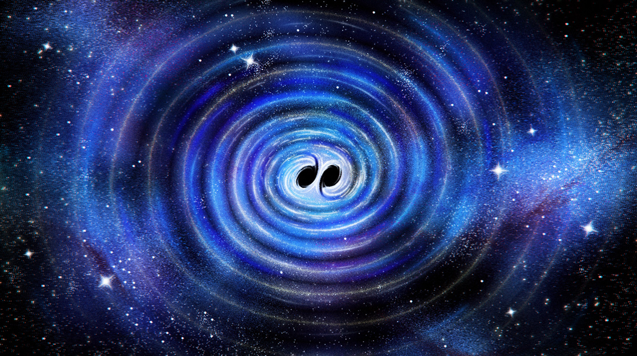 Gravitationswellen-Ereignis bestätigt zwei Theorien zu Schwarzen Löchern