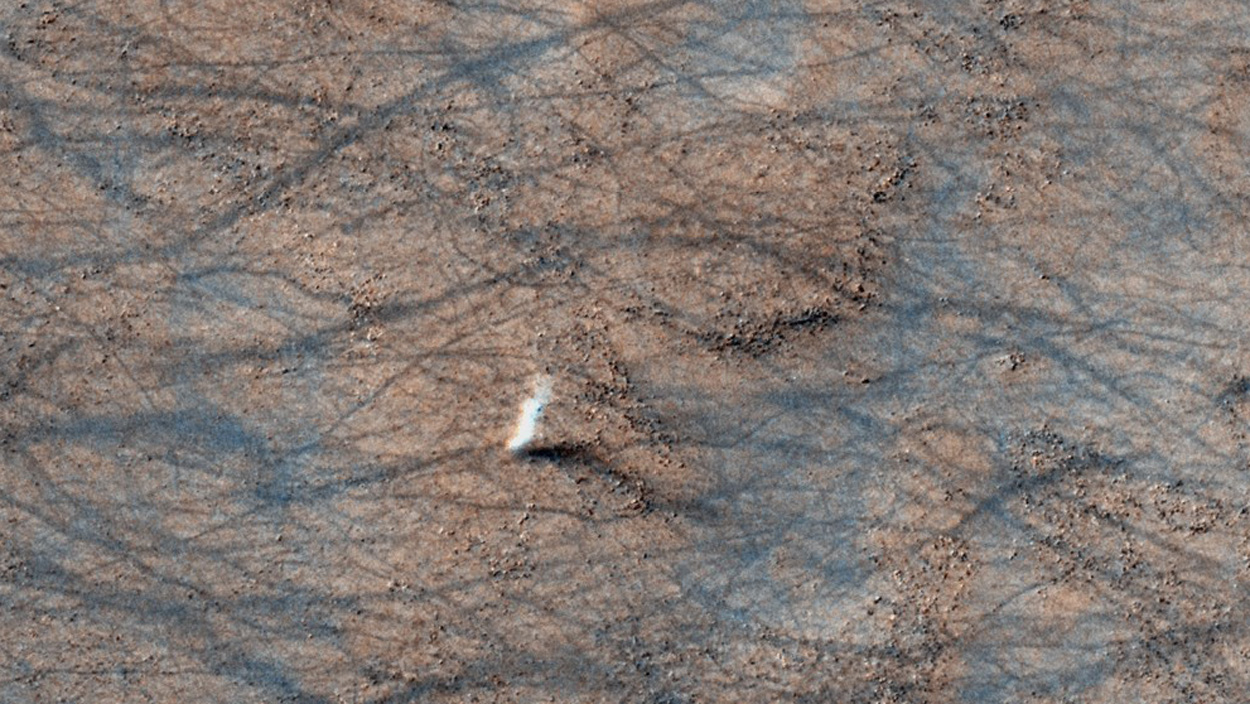 Schnelle Winde auf dem Mars