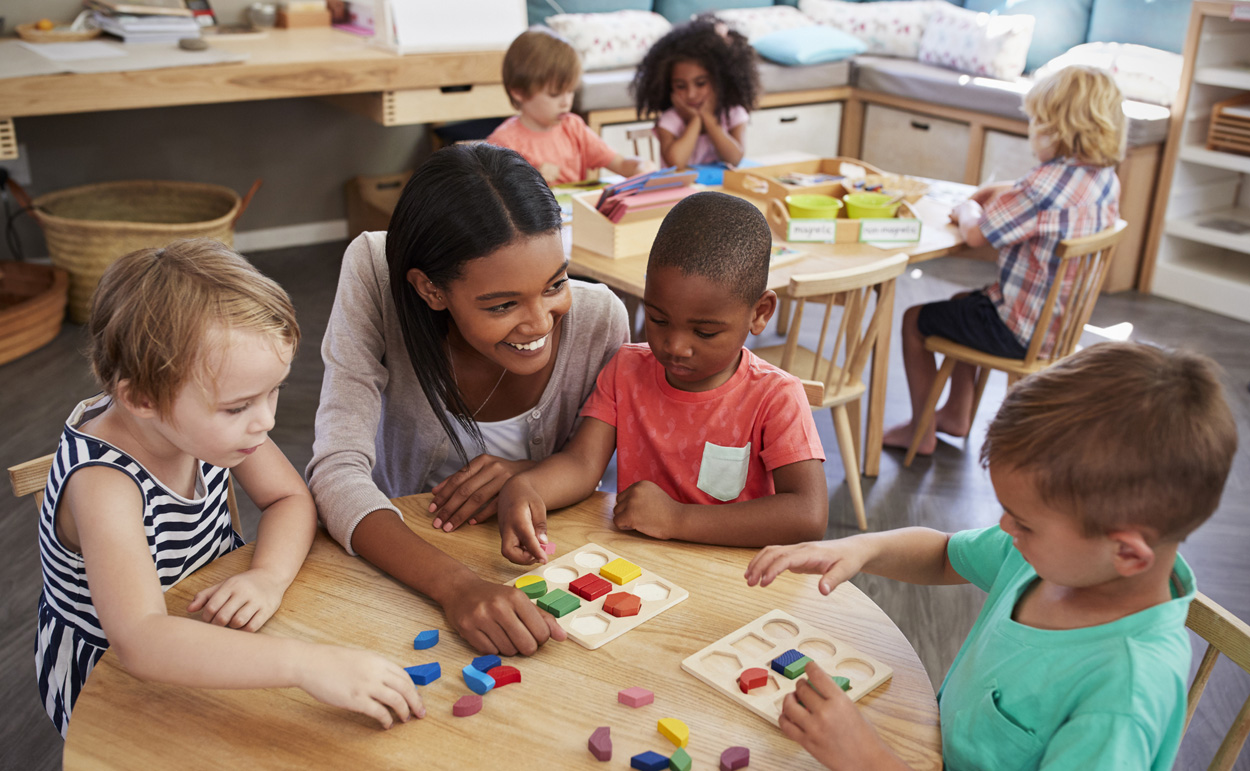 US-Studie: Kinder profitieren von Montessori-Vorschulen