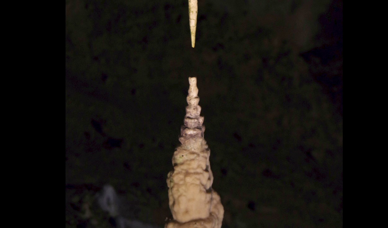 Wie Stalagmiten ihre Form bekommen