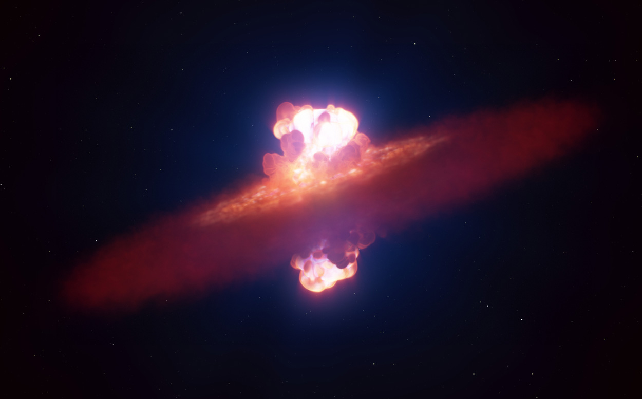Astronomen beobachten erstmals die Frühphase einer Supernova