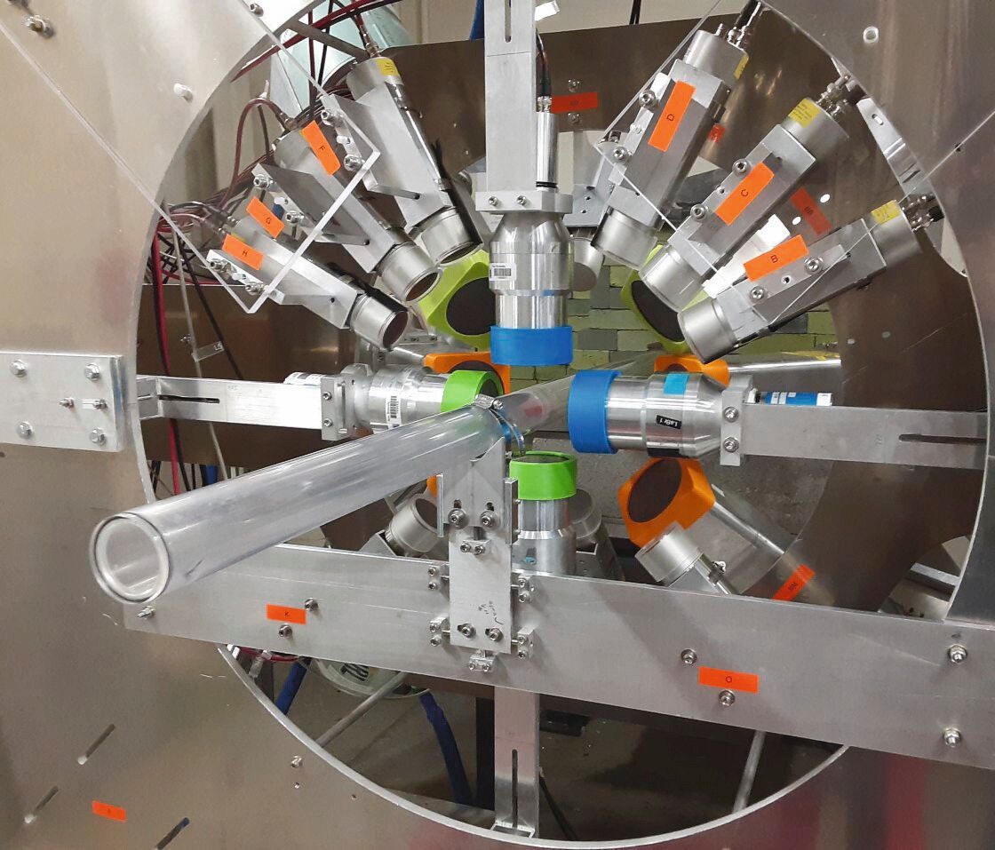 Atomkern fotografiert