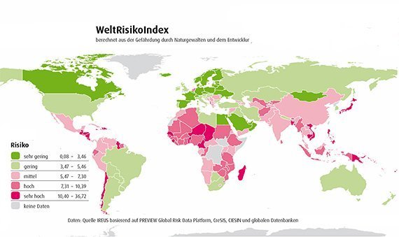 Weltrisikoindex 2015