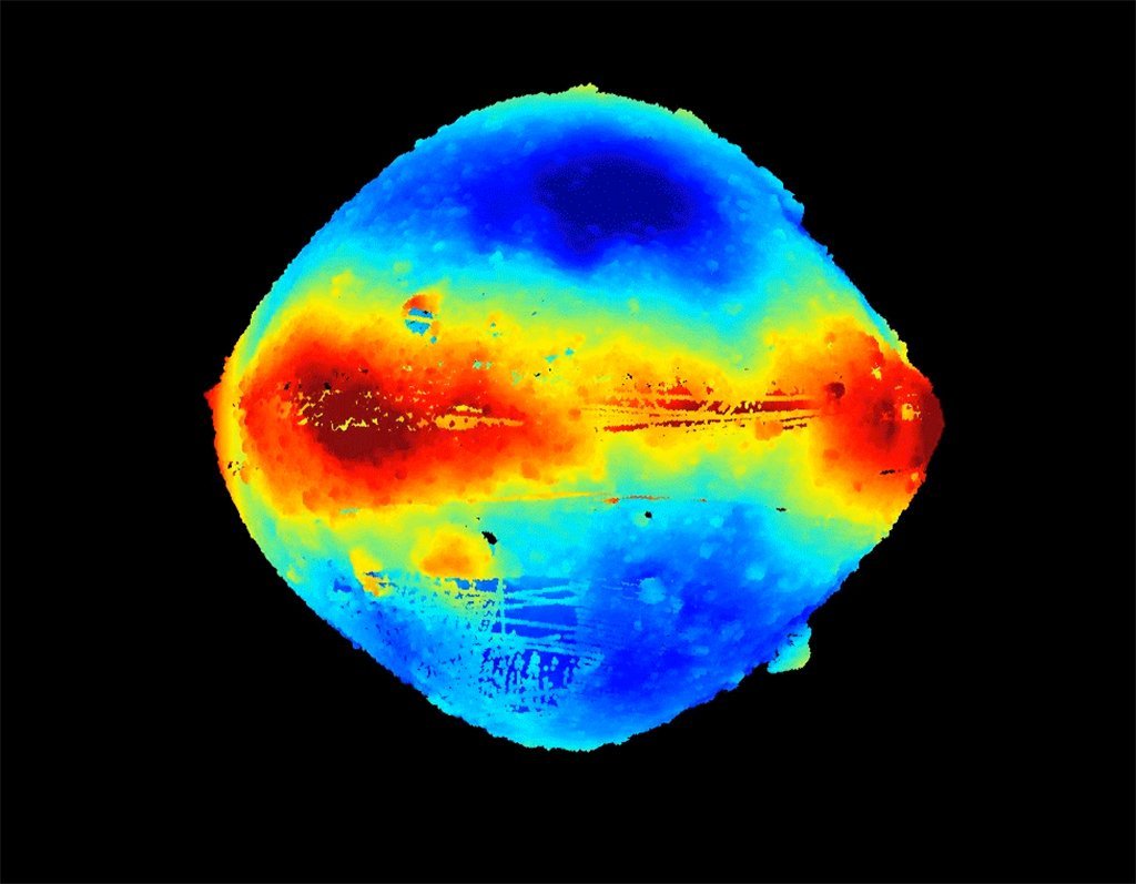 Bennu-Aufnahme der Raumsonde Raumsonde OSIRIS-REx, 2019
