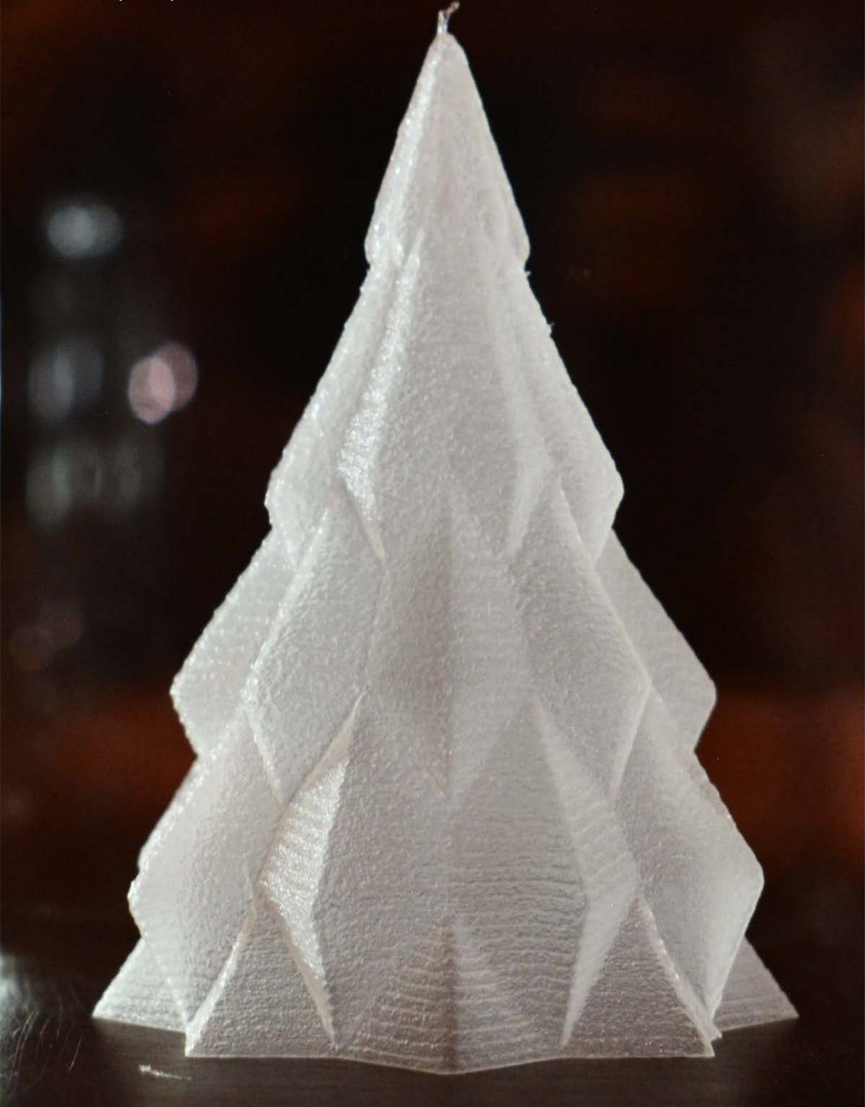 Foto des gedruckten Eisbaumes