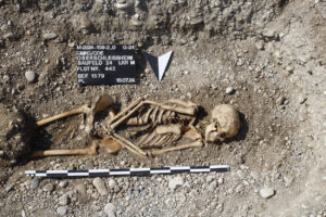 Mittelalterliches Grab